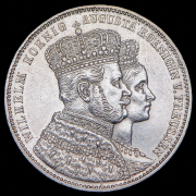 Талер 1861 "В память коронации Вильгельма и Августы" (Пруссия) А