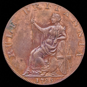 Токен 1/2 пенни 1795 (Великобритания)