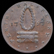 Токен 1/2 пенни 1797 (Перт, Великобритания)