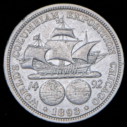 1/2 доллара 1893 "Колумбийская выставка" (США)