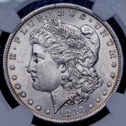 1 доллар 1883 (США) (в слабе) O