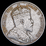 1 доллар 1908 (Стрейтс Сетлментс)