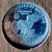 1 доллар 1971 "Эйзенхауэр" (США) (в п/у) S