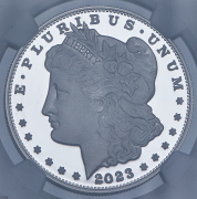1 доллар 2023 (США) (в слабе) S