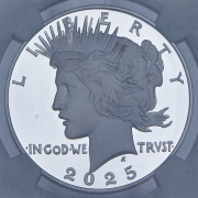 1 доллар 2025 (США) (в слабе) S (early releases)