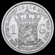 1 гульден 1914 (Нидерланды)