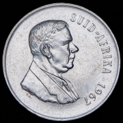 1 ранд 1967 "1-я годовщина смерти Х. Фервурда" (ЮАР)