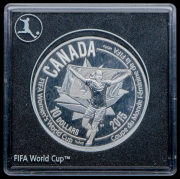 10 долларов 2015 "Женский чемпионат мира по футболу FIFA" (Канада) (в п/у)