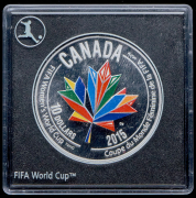 10 долларов 2015 "Женский чемпионат мира по футболу FIFA" (Канада) (в п/у)