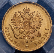10 марок 1904 (Финляндия) (в слабе) L