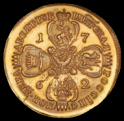 10 рублей 1762 ММД-ТI