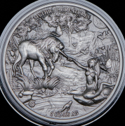 10000 франков 2021 "Мифические существа" (Чад) (в п/у)