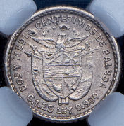 2 1/2 сентесимо 1904 (Панама) (в слабе)