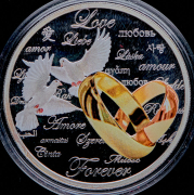 2 доллара 2011 "Любовь навсегда" (Ниуэ)