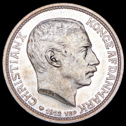 2 кроны 1912 "Смерть Фредерика VIII и вступление на престол Кристиана X" (Дания)