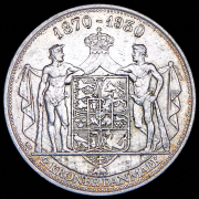 2 кроны 1930 "60 лет со дня рождения Короля Кристиана X" (Дания)