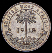 2 шиллинга 1918 (Британская Западная Африка)