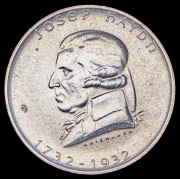 2 шиллинга 1932 "200 лет со дня рождения Йозефа Гайдна" (Австрия)