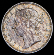 20 центов 1896 (Стрейтс Сетлментс)
