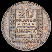 20 франков 1933 (Франция)
