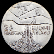 25 марок 1978 "Зимние игры в Лахти" (Финляндия)
