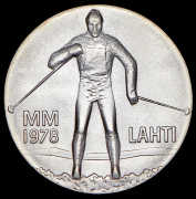 25 марок 1978 "Зимние игры в Лахти" (Финляндия)