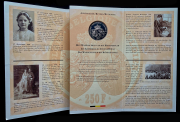 250 франков 1995 "60 лет со дня смерти королевы Астрид" (Бельгия) (в п/у)