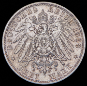 3 марки 1908 (Бавария) D