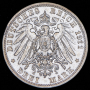 3 марки 1911 (Баден) G