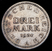 3 марки 1924 (Германия) A