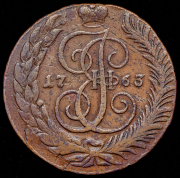 5 копеек 1763 СМ