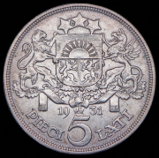 5 лат 1931 (Латвия)