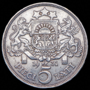 5 лат 1931 (Латвия)