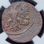 Деньга 1751 (в слабе)