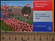 Годовой набор из 6 мини-монет 2000 (Нидерланды)