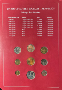Годовой набор монет СССР 1979 ( в мягк. конверте) 