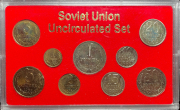 Годовой набор монет СССР 1989 ( в тверд. п/у)  ЛМД