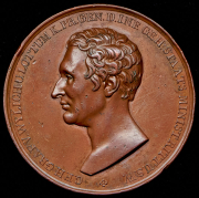 Медаль "50 лет службы генерала графа фон Вилиха унд Лоттума" 1834 (Пруссия)