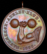 Медаль "Датский атлетический клуб" 1888 (Копенгаген)