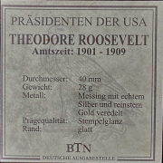 Набор из 28 медалей "Президенты США" (Германия) (в п/у)