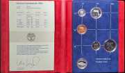 Набор из 3 годовых наборов 1984-1987 (Нидерланды)