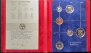 Набор из 3 годовых наборов 1984-1987 (Нидерланды)