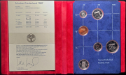 Набор из 3 годовых наборов 1984-1987 (Нидерланды)