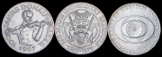 Набор из 3 сер. монет 50 шиллингов 1967-1974 (Австрия)