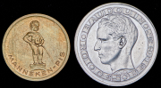 Набор из 50 франков и жетона "Выставка в Брюсселе" 1958 (Бельгия)