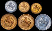 Набор из 6 нотгельдов 50, 100, 500 марок 1922-1923 (Вестфалия)