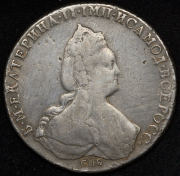 Рубль 1789 СПБ-ТI-ЯА