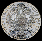 Талер 1780 "Мария Терезия". Рестрайк (Австрия)