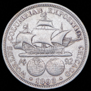 1/2 доллара 1893 "Колумбийская выставка" (США)
