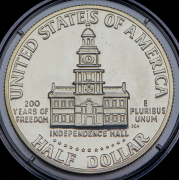 1/2 доллара 1976 "200 лет независимости" (США) S